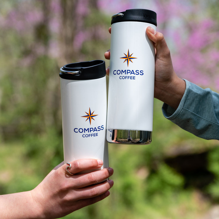 compass coffee local dc coffee shop logo merchandise 