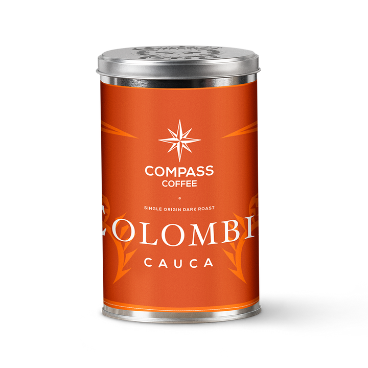 dark colombia single origin whole bean blend 12oz