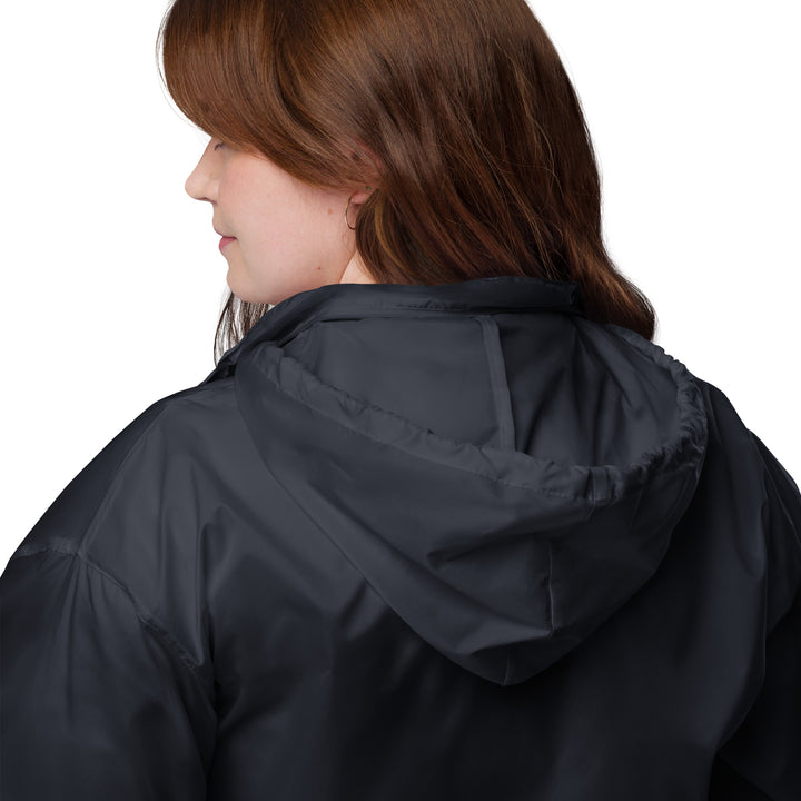 Compass Coffee Unisex Windbreaker Navy