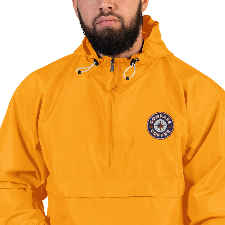 Compass Coffee Packable Jacket Gold