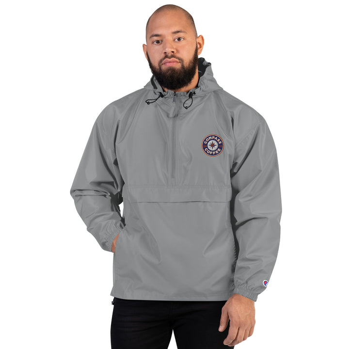 Compass Coffee Packable Jacket Graphite