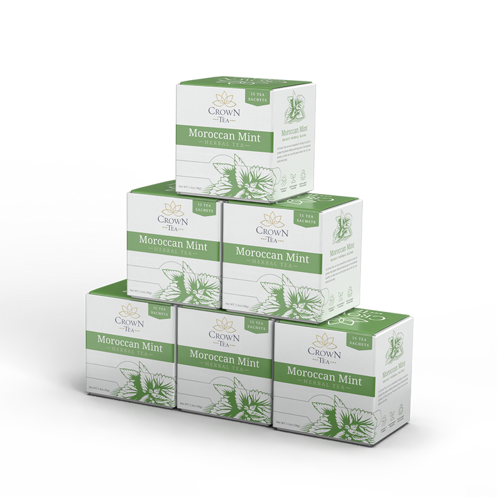 Compass Coffee Moroccan Mint Tea 6 Pack