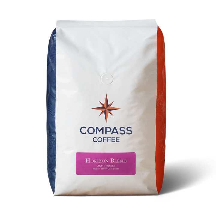 Compass Coffee horizon light roast coffee beans 5lb bulk bag
